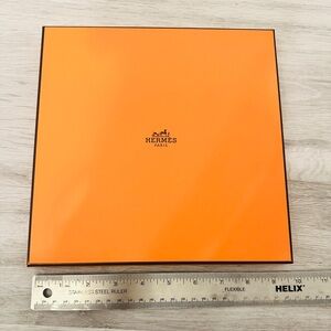 Designer Authentic Hermes Garment Storage Box